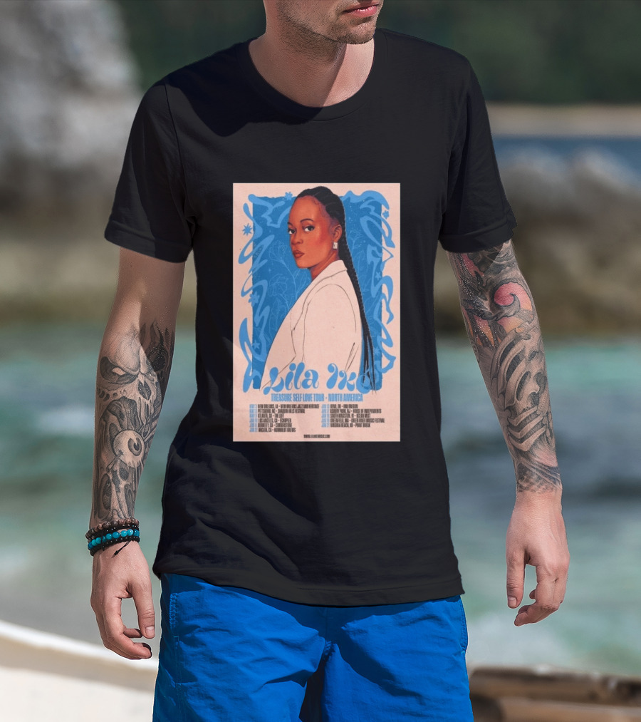 Lila Ike Treasure Self Love Tour North America 2026 T-Shirt