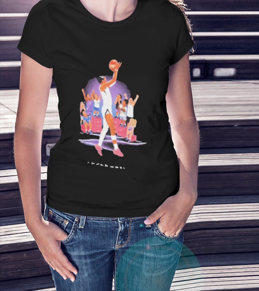 A'ja Wilson Basketball Icon Inspirational Phrase For Young Fans T-Shirt