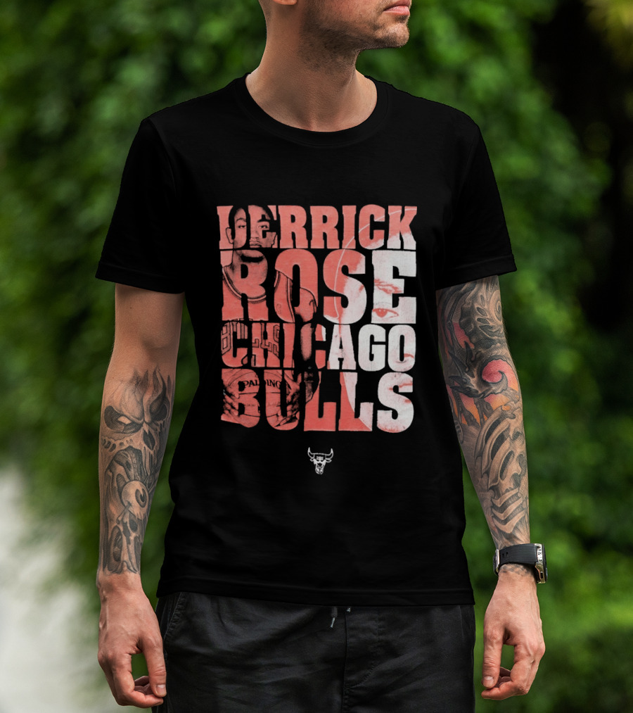 Derrick Rose Chicago Bulls 2010s UNK T-Shirt