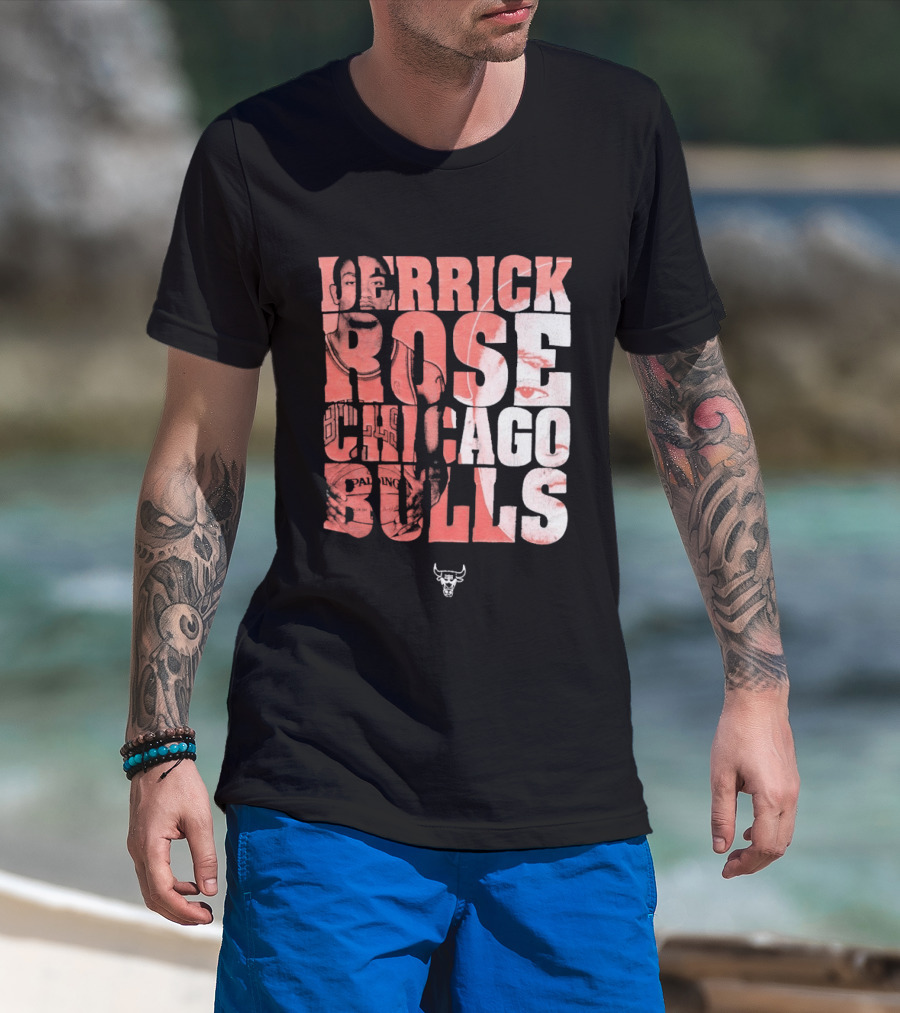 Derrick Rose Chicago Bulls 2010s UNK T-Shirt