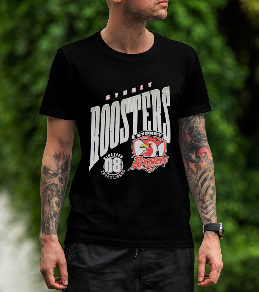 Sydney Roosters 2026 Toddler Roosters Boardriders Washed T-Shirt