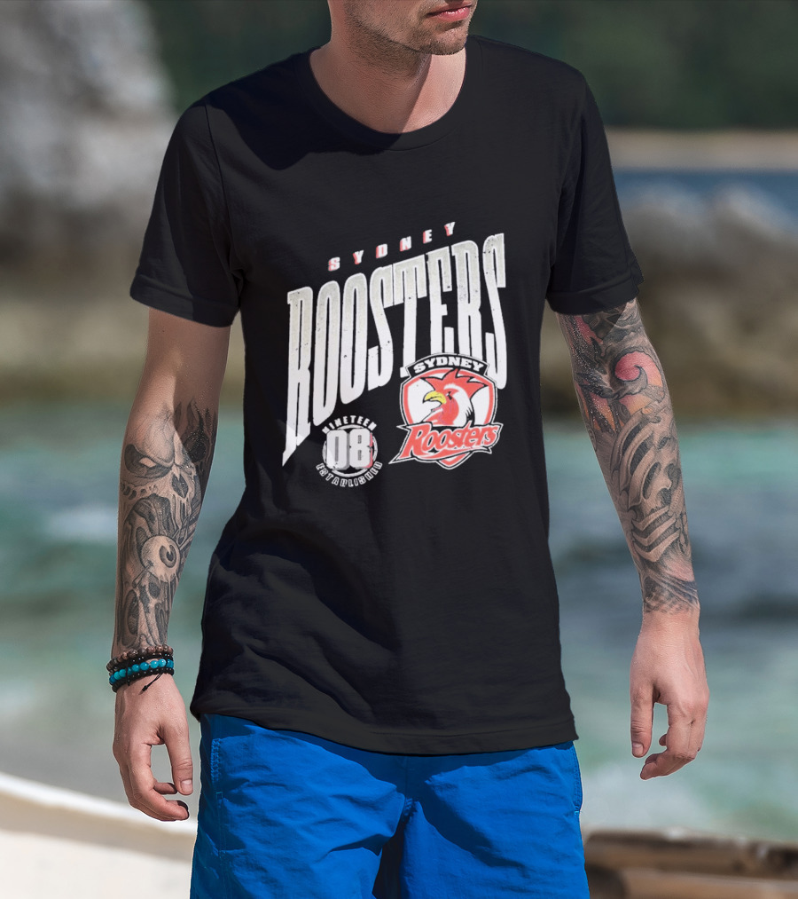 Sydney Roosters 2026 Toddler Roosters Boardriders Washed T-Shirt