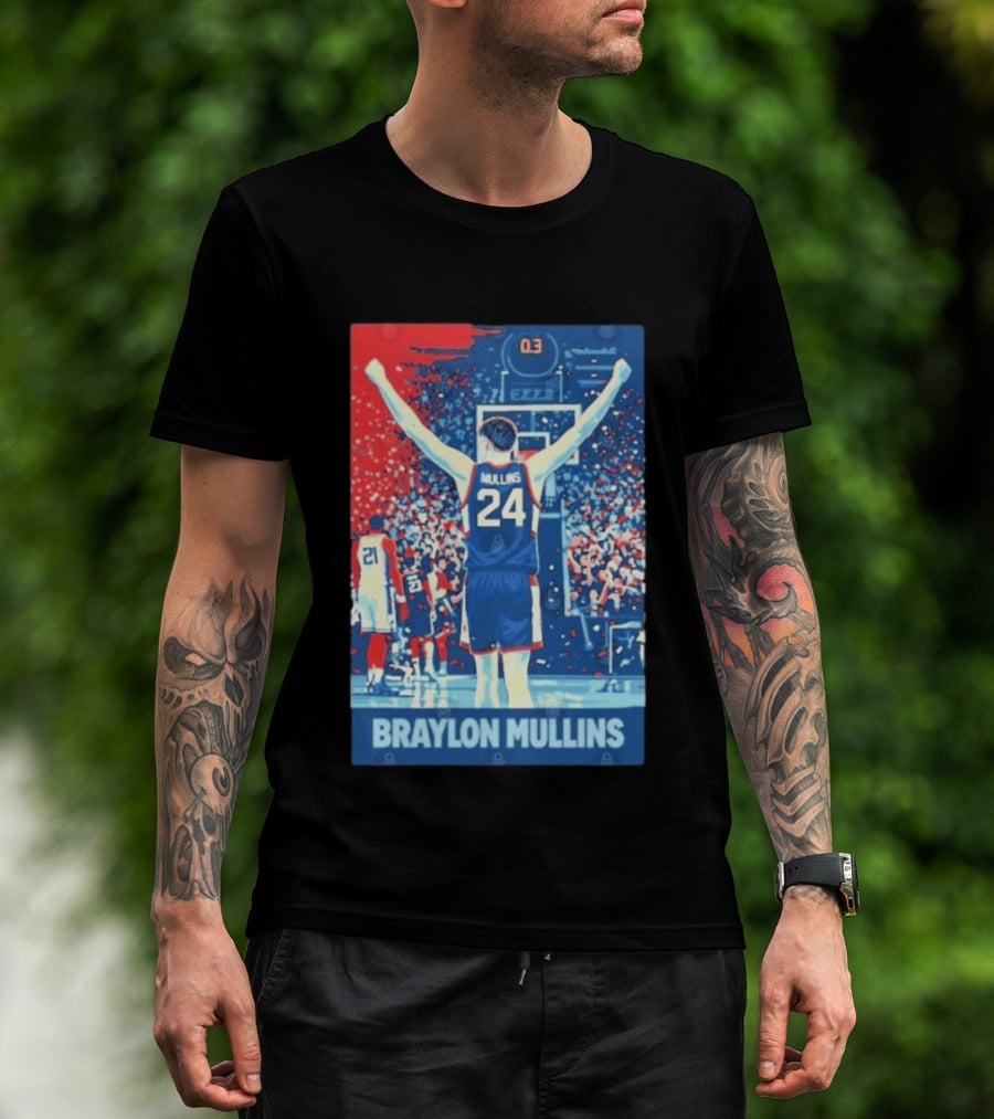 Braylon Mullins 0.3 Uconn Basketball Game Winning Moment T-Shirt