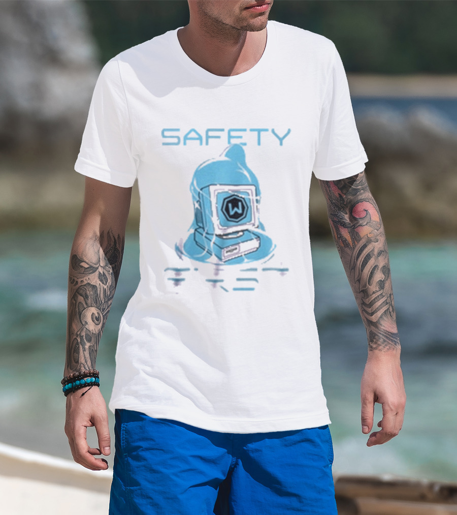 Windscribe Safety First Helmet W T-Shirt