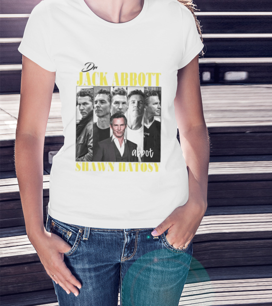 Dr Jack Abbott Shawn Hatosy Multiscene Portrait Compilation T-Shirt