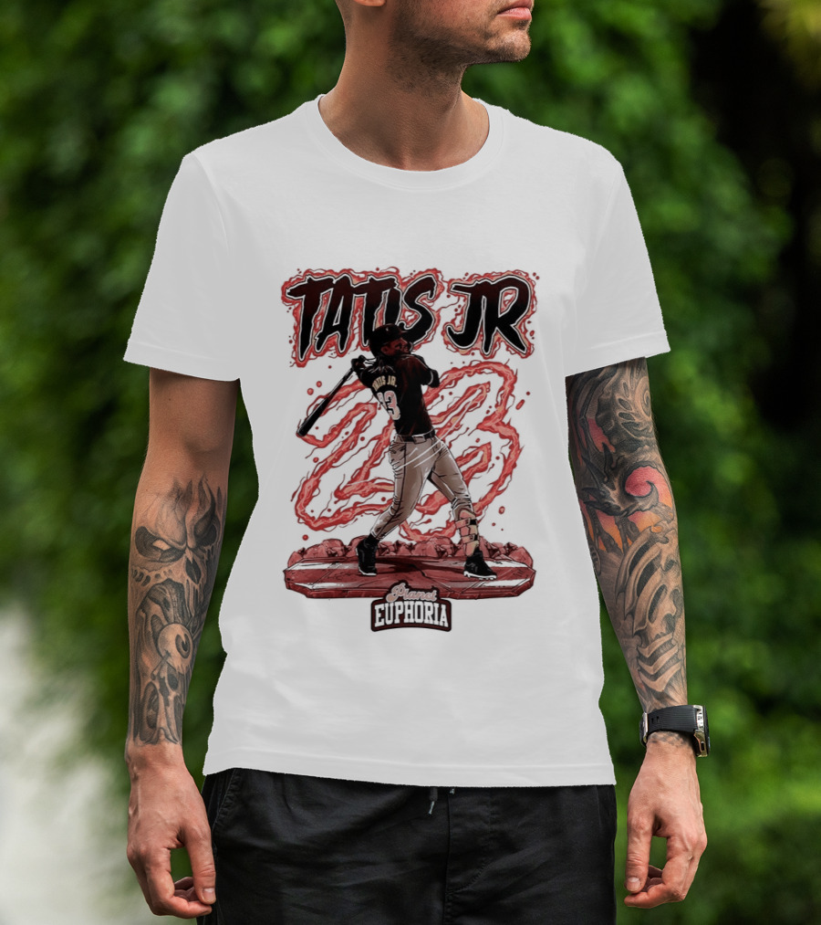 Tatis Jr 23 Baseball Planet Euphoria T-Shirt
