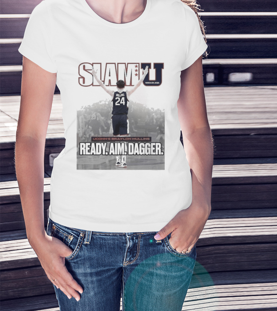 SLAM U Braylon Mullins Ready Aim Dagger T-Shirt