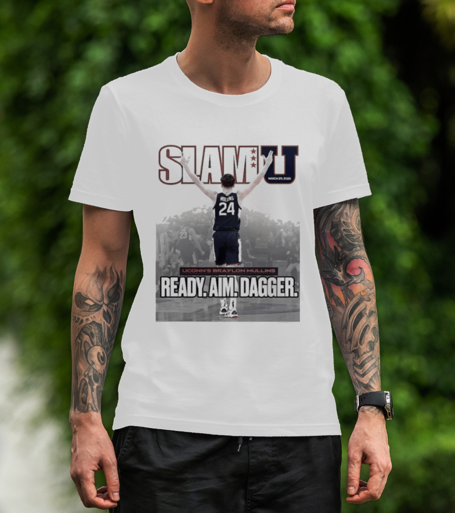 SLAM U Braylon Mullins Ready Aim Dagger T-Shirt