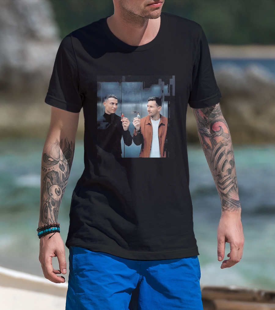 Lego World Cup 2026 Cristiano Ronaldo Lionel Messi GOAT Commercial T-Shirt