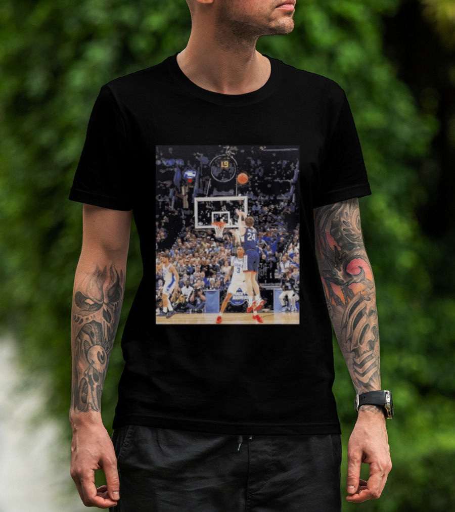 Braylon Mullins Clutch Shot Against Duke NCAA March Madness Game Winner Basket With 1.9 Seconds Left T-Shirt