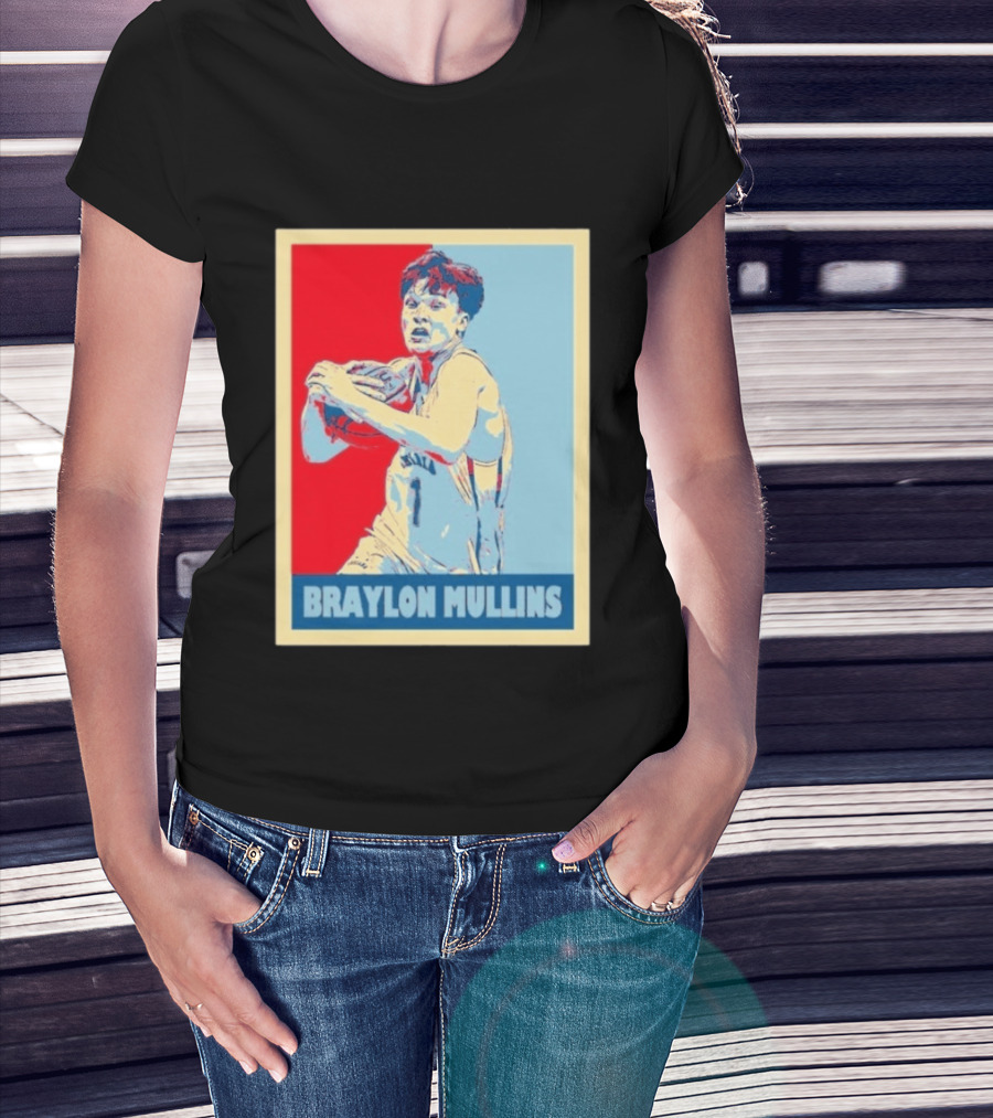 Braylon Mullins Uconn Basketball Iconic Hope T-Shirt
