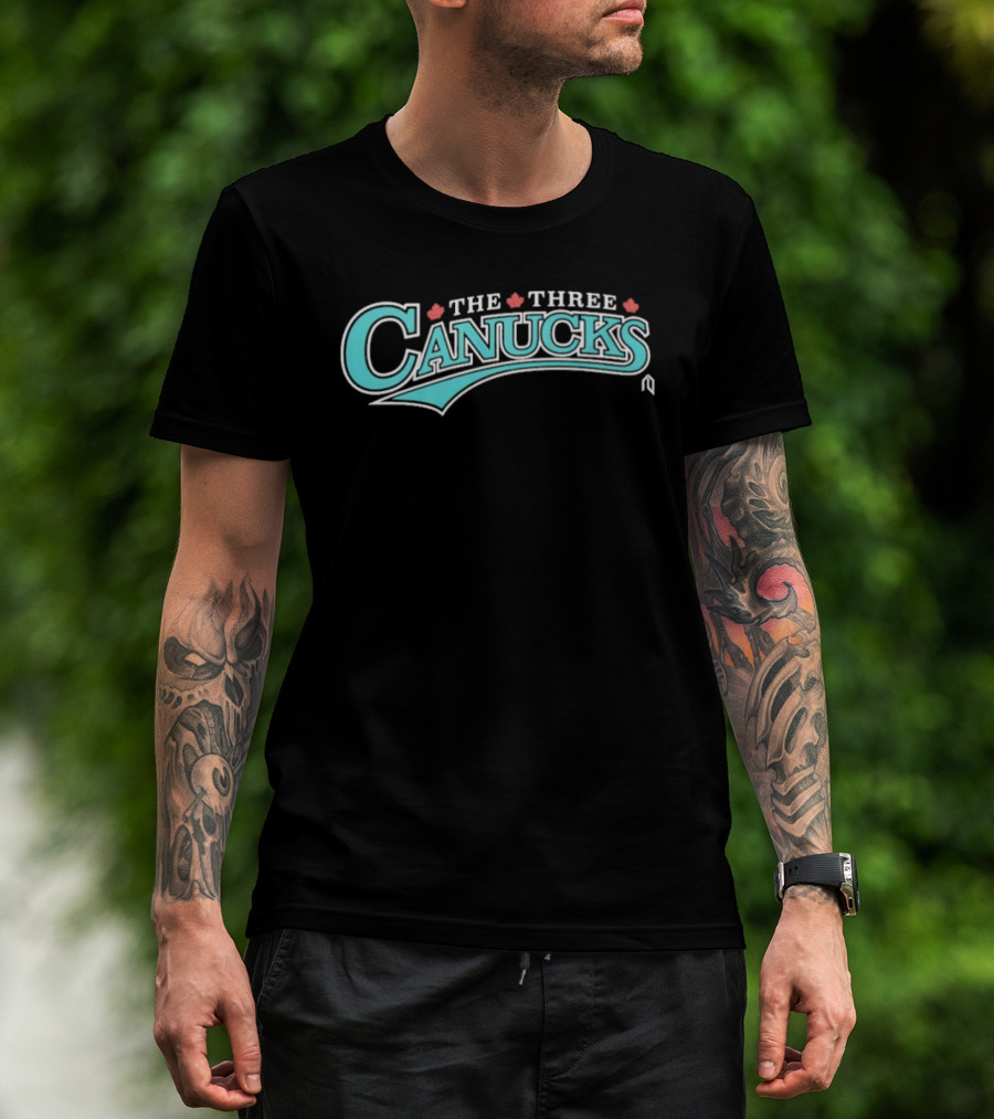 Marlins The Three Canucks Retro Style Canadian T-Shirt