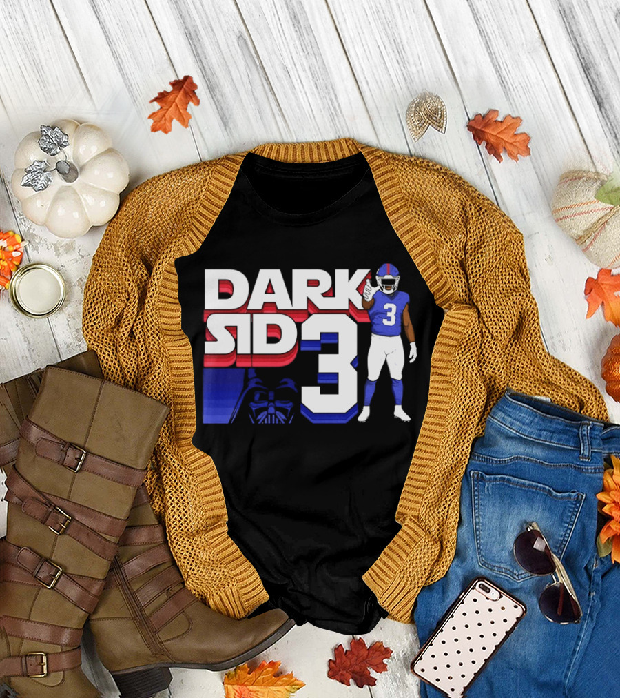 Dark Sid3 New York Giants Football Darth Vader T-Shirt