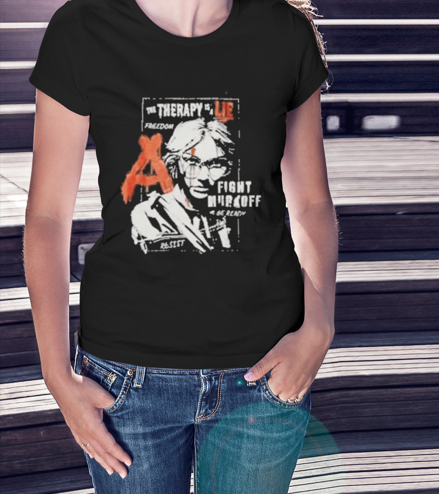 The Therapy Is In Fight Murkoff Project Red Barrels Games Amelia Resistance T-Shirt