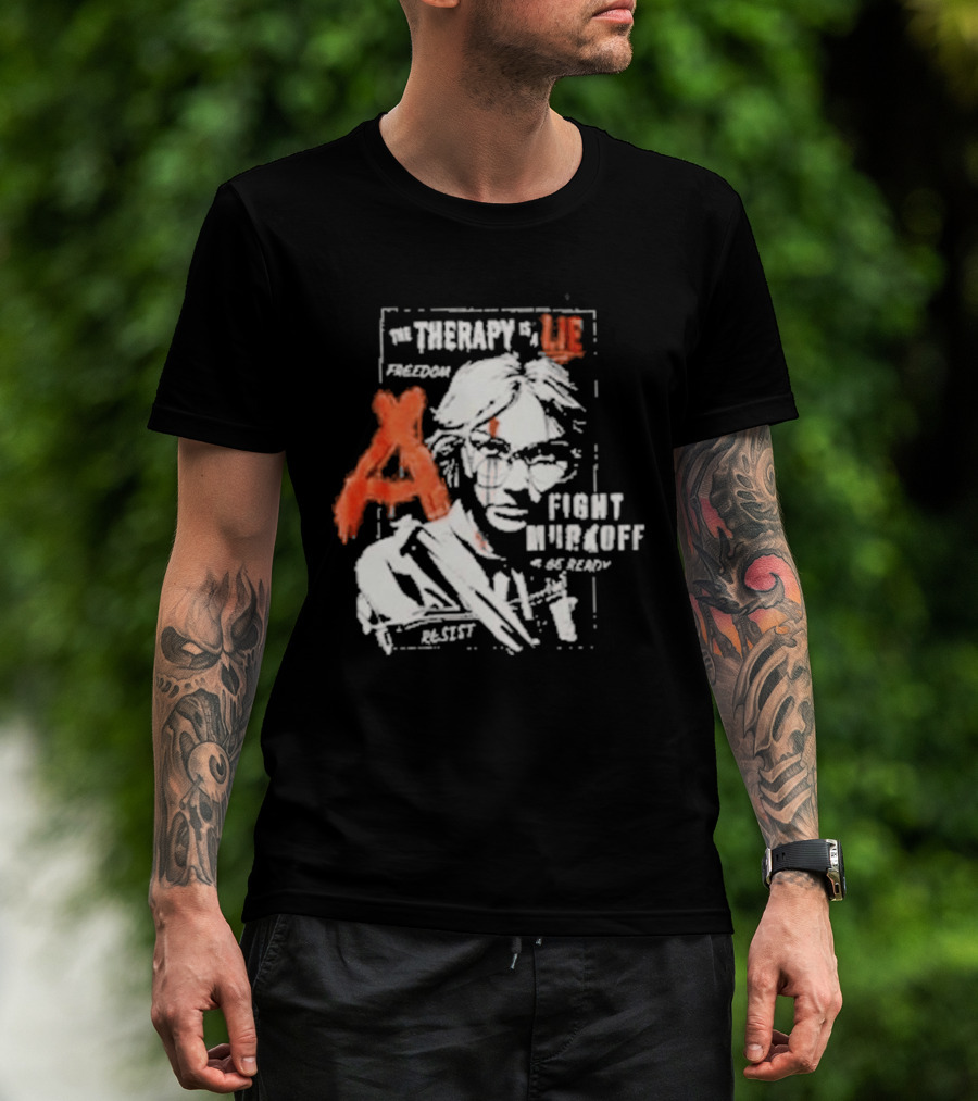 The Therapy Is In Fight Murkoff Project Red Barrels Games Amelia Resistance T-Shirt