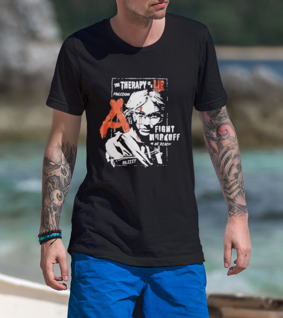The Therapy Is In Fight Murkoff Project Red Barrels Games Amelia Resistance T-Shirt