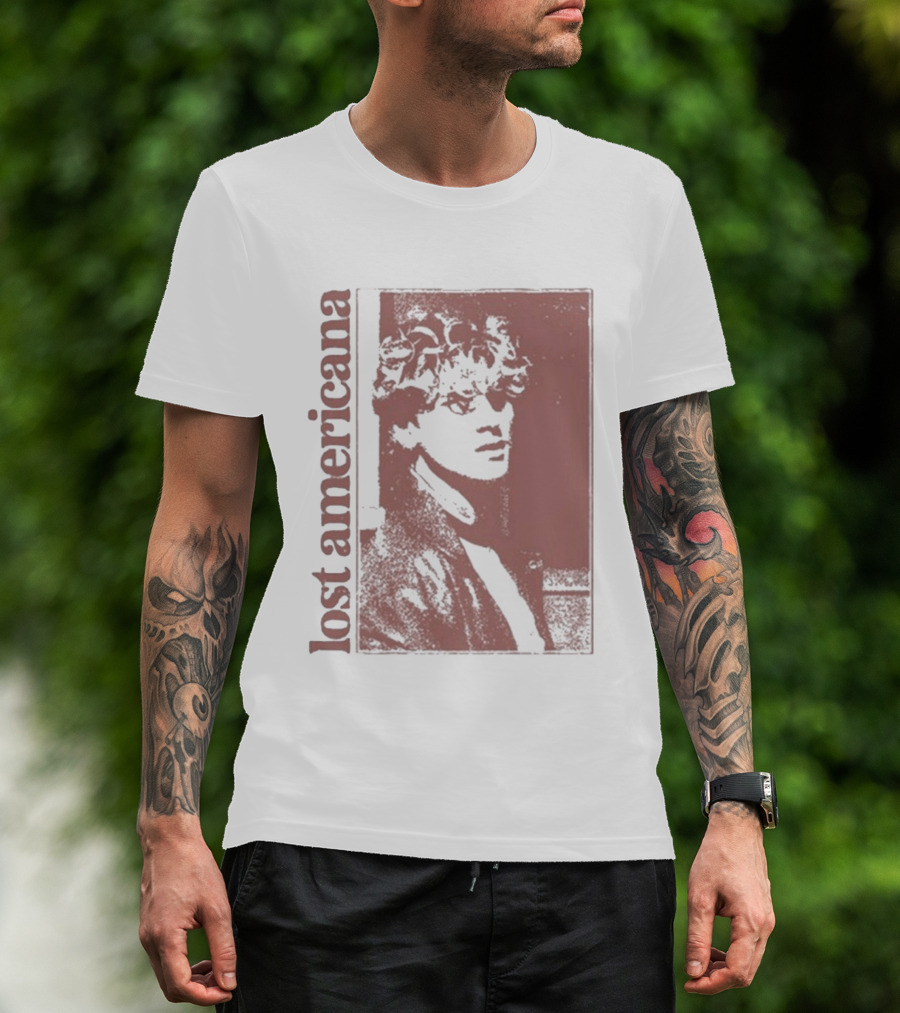 Lost Americana Mgk Retro Style Image T-Shirt