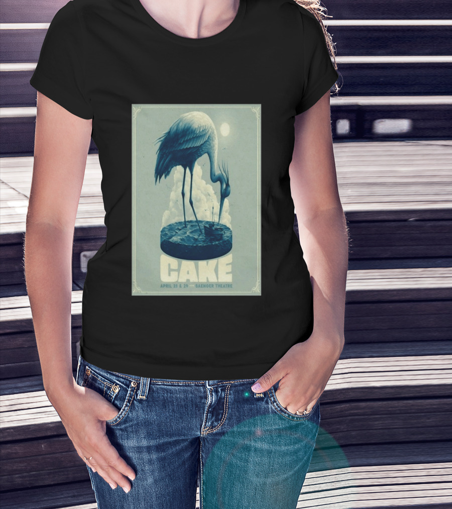 CAKE April 28 & 29 Saenger Theatre New Orleans LA 2026 T-Shirt
