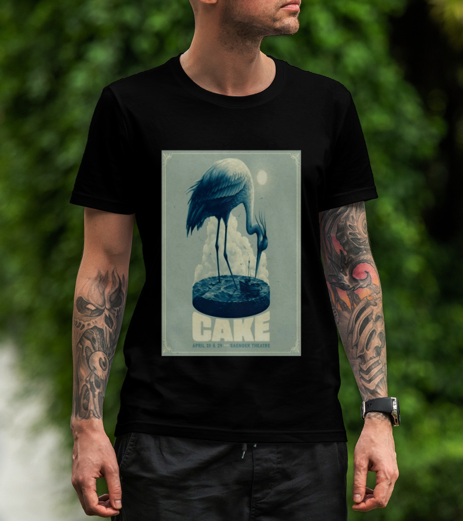 CAKE April 28 & 29 Saenger Theatre New Orleans LA 2026 T-Shirt