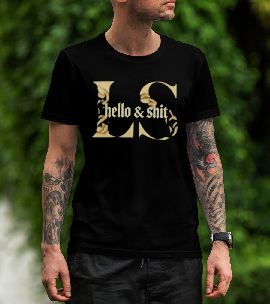 LS Hello & Shit Gold Leo Skepi T-Shirt