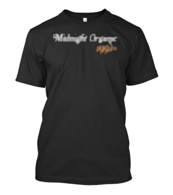 Midnight Organic Healthy Waffle Long Sleeve Eco Friendly T-Shirt