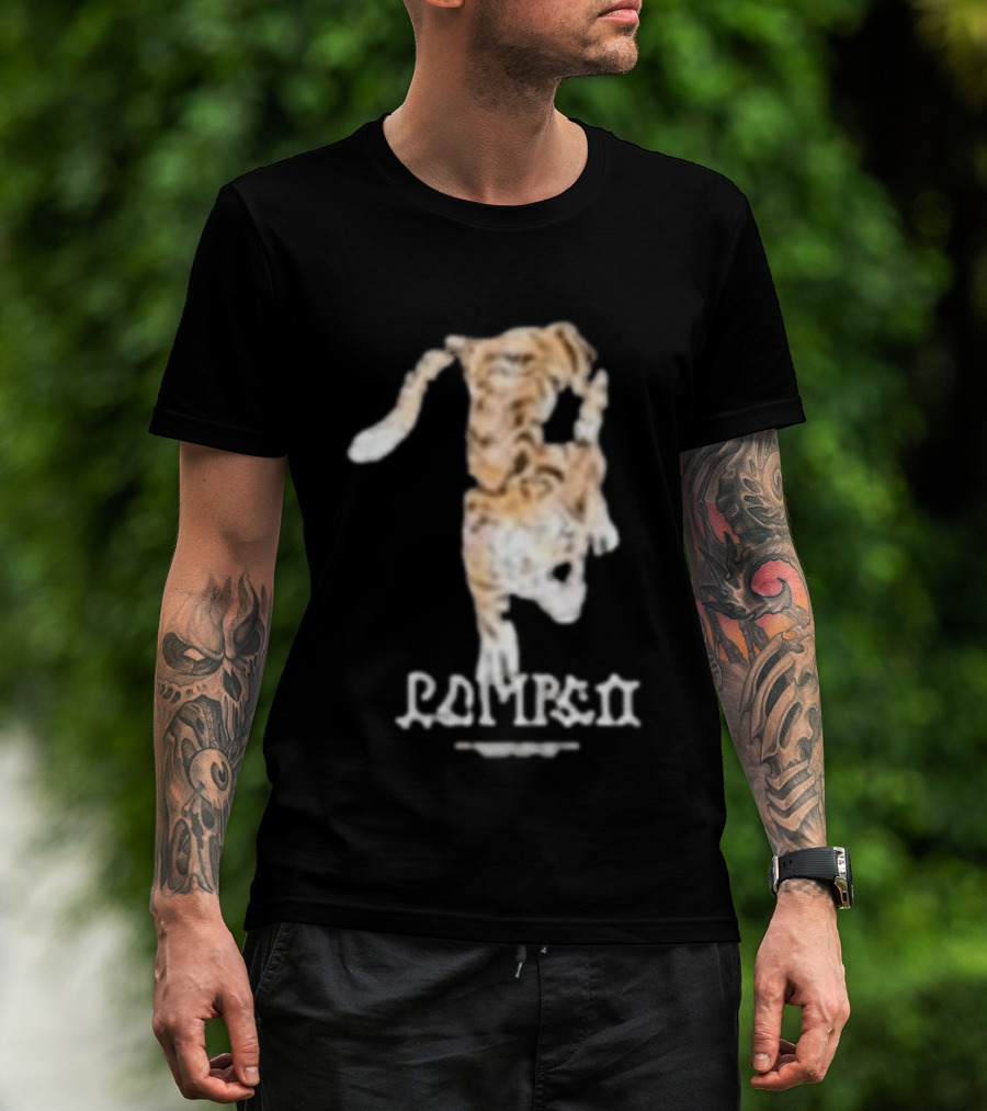 Pompeii Tiger Jumping T-Shirt