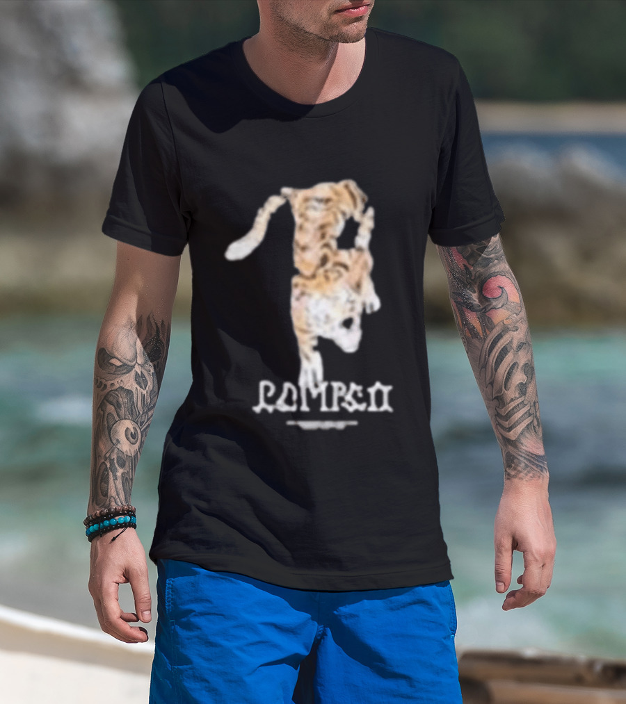 Pompeii Tiger Jumping T-Shirt