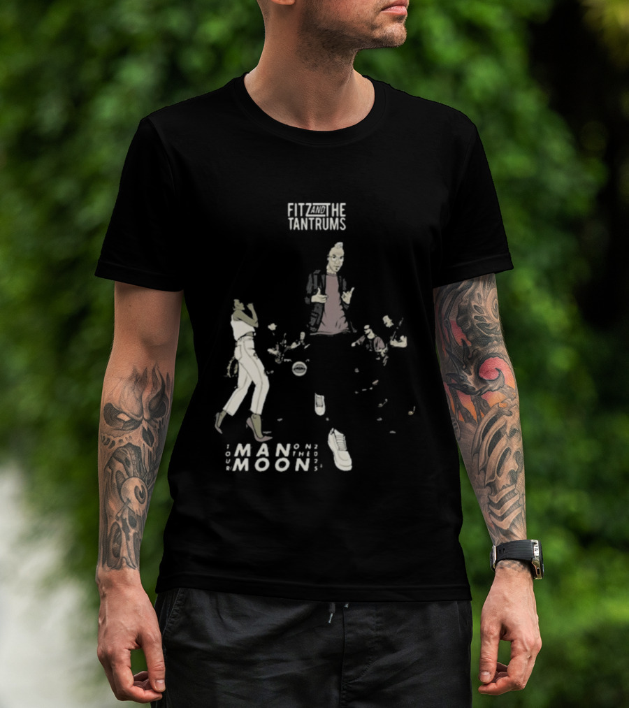 Fitz And The Tantrums Man On The Moon Band Dance Scene T-Shirt