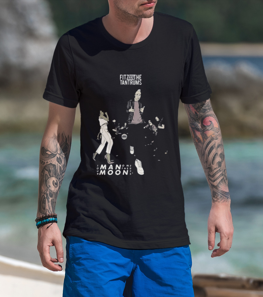 Fitz And The Tantrums Man On The Moon Band Dance Scene T-Shirt