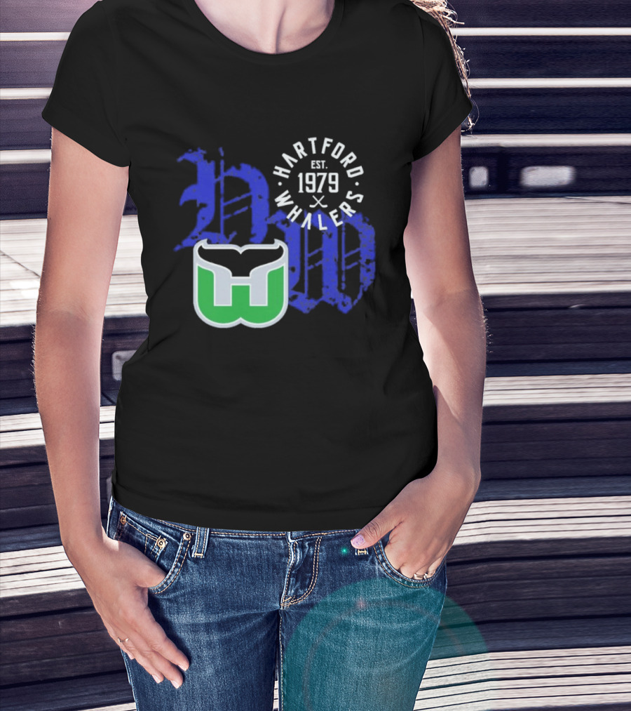 Hartford Whalers Est. 1979 NHL Iconic Team T-Shirt