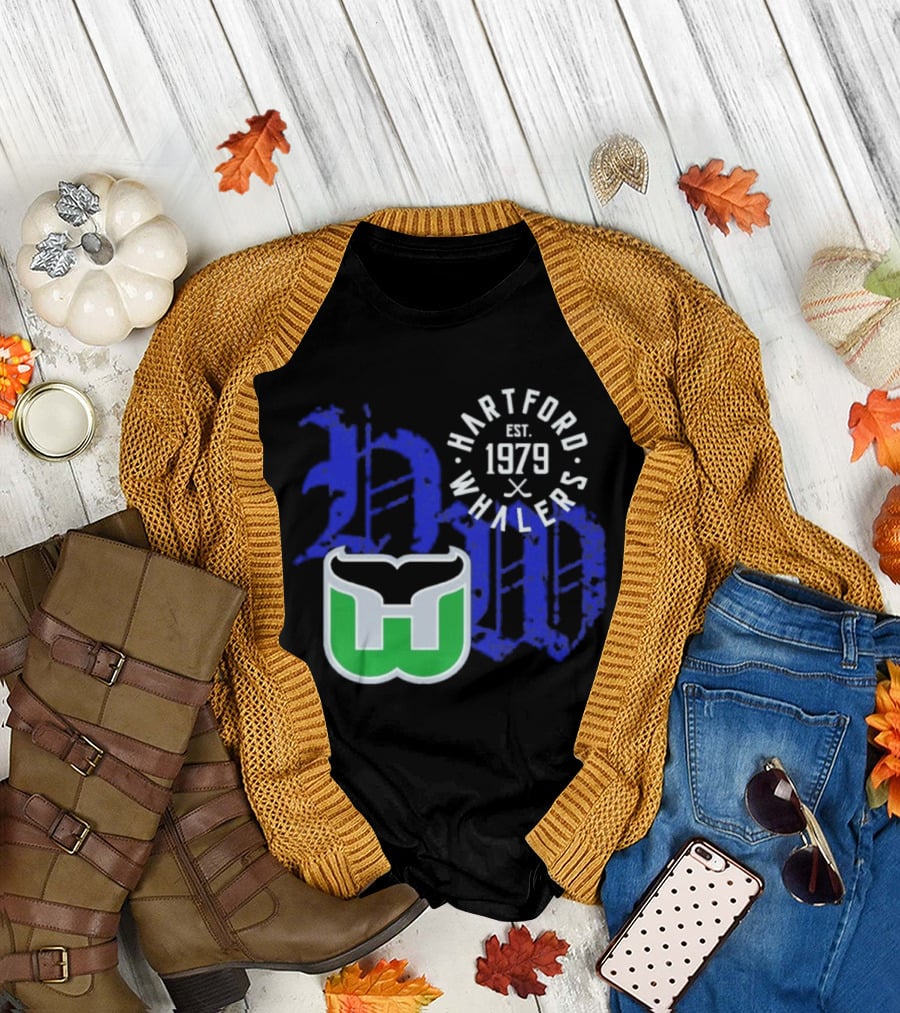 Hartford Whalers Est. 1979 NHL Iconic Team T-Shirt