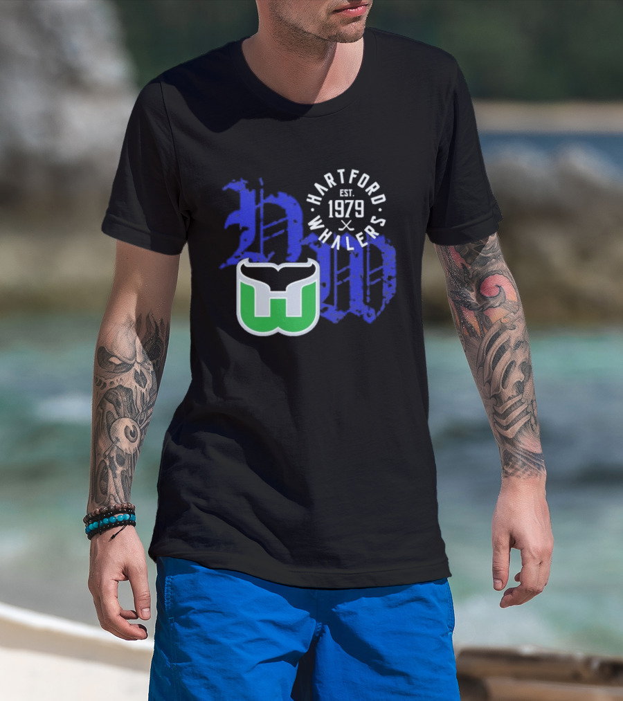 Hartford Whalers Est. 1979 NHL Iconic Team T-Shirt
