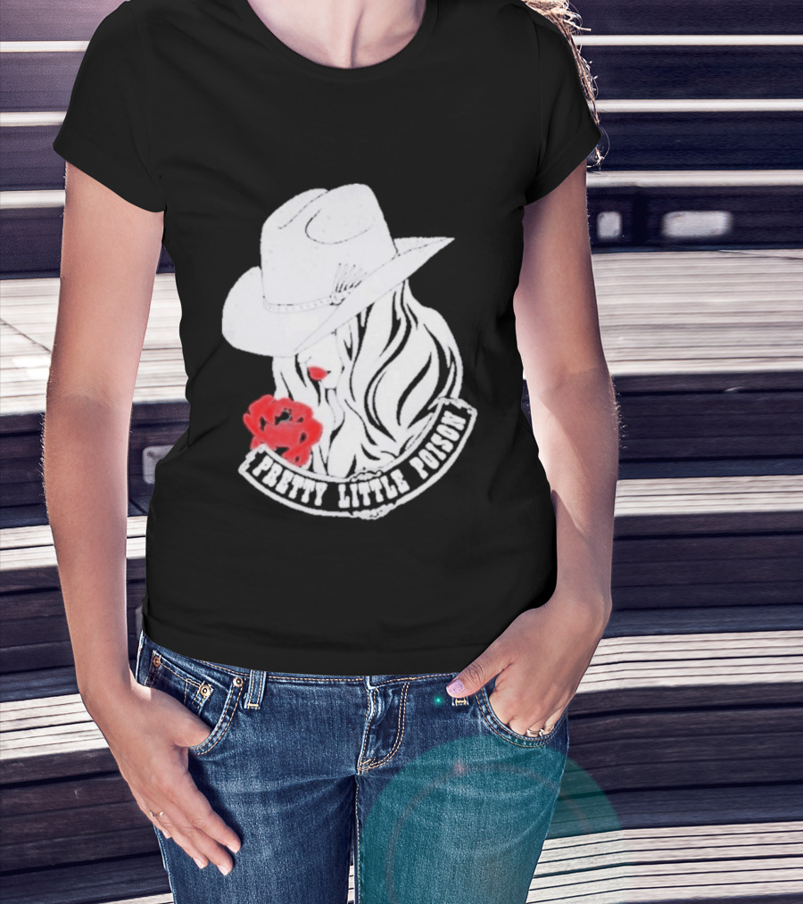 Warren Zeiders Cowgirl Pretty Little Poison Concert T-Shirt
