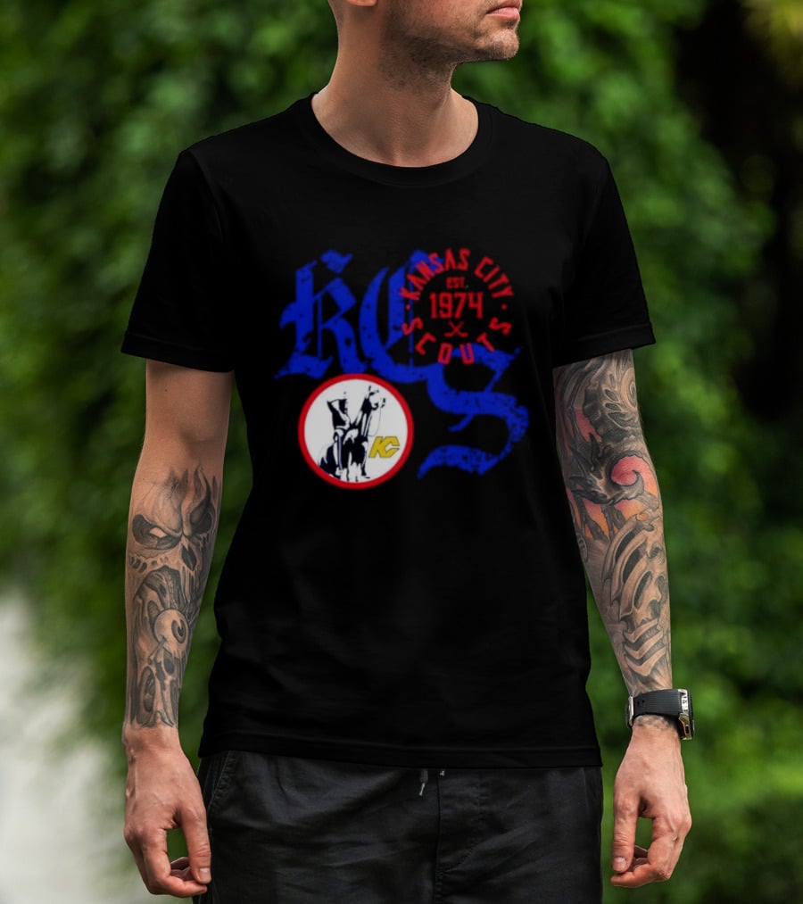 Kansas City Scouts 1974 Retro KC NHL Scouts T-Shirt