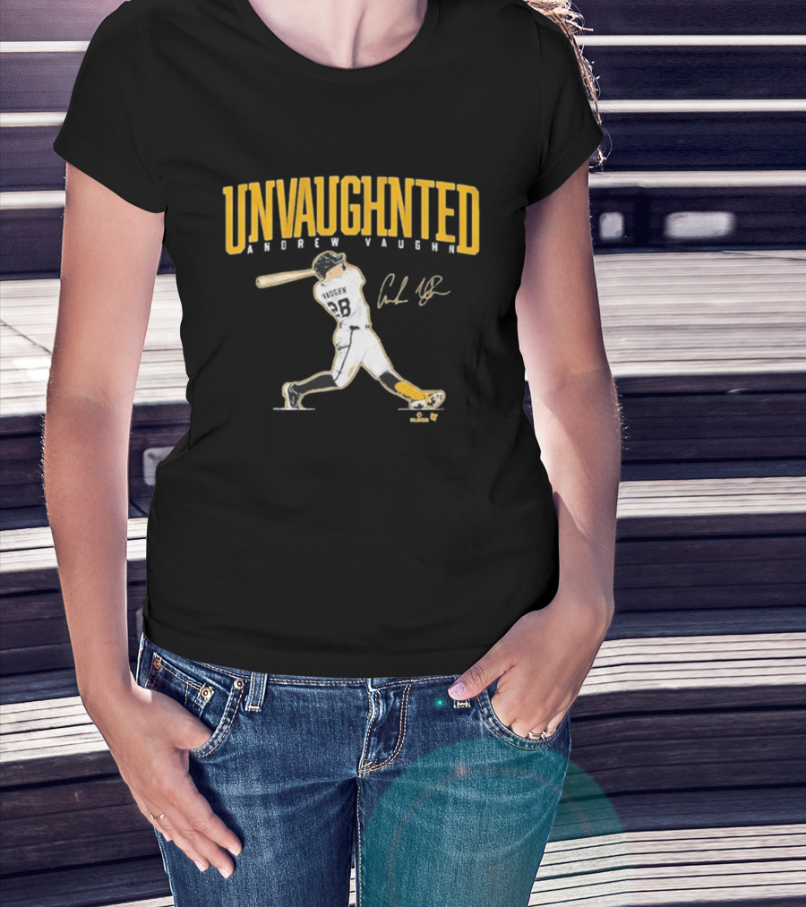 Andrew Vaughn Unvaughnted Baseball Signature T-Shirt