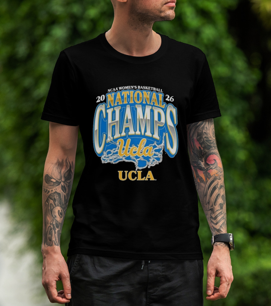 NCAA Women's Basketball 2026 National Champs UCLA Bruins T-Shirt