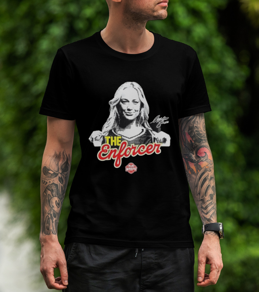 Sophie Cunningham The Enforcer WNBPA Basketball Signature T-Shirt