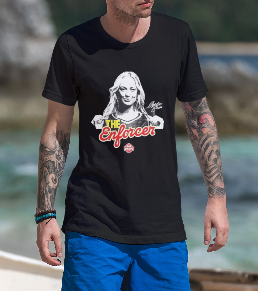Sophie Cunningham The Enforcer WNBPA Basketball Signature T-Shirt