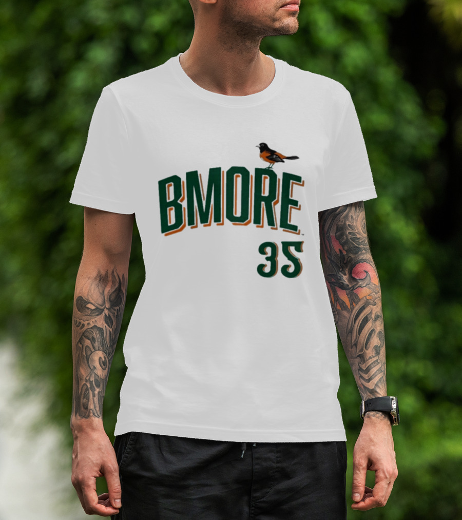 BMORE Orioles 35 Bird T-Shirt