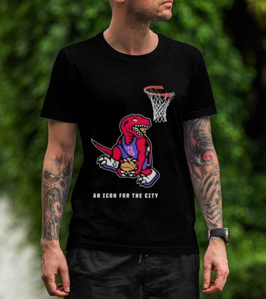 Toronto Raptors Vince Carter An Icon For The City Basketball Legend T-Shirt