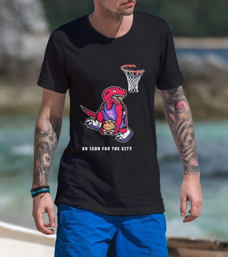 Toronto Raptors Vince Carter An Icon For The City Basketball Legend T-Shirt
