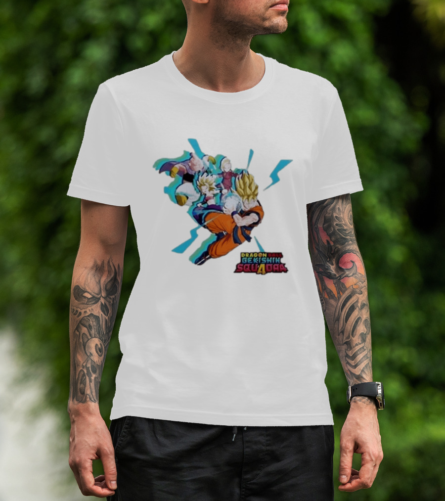 Dragon Ball Gekishin Squadra 2026 Games Battle Hour Characters T-Shirt