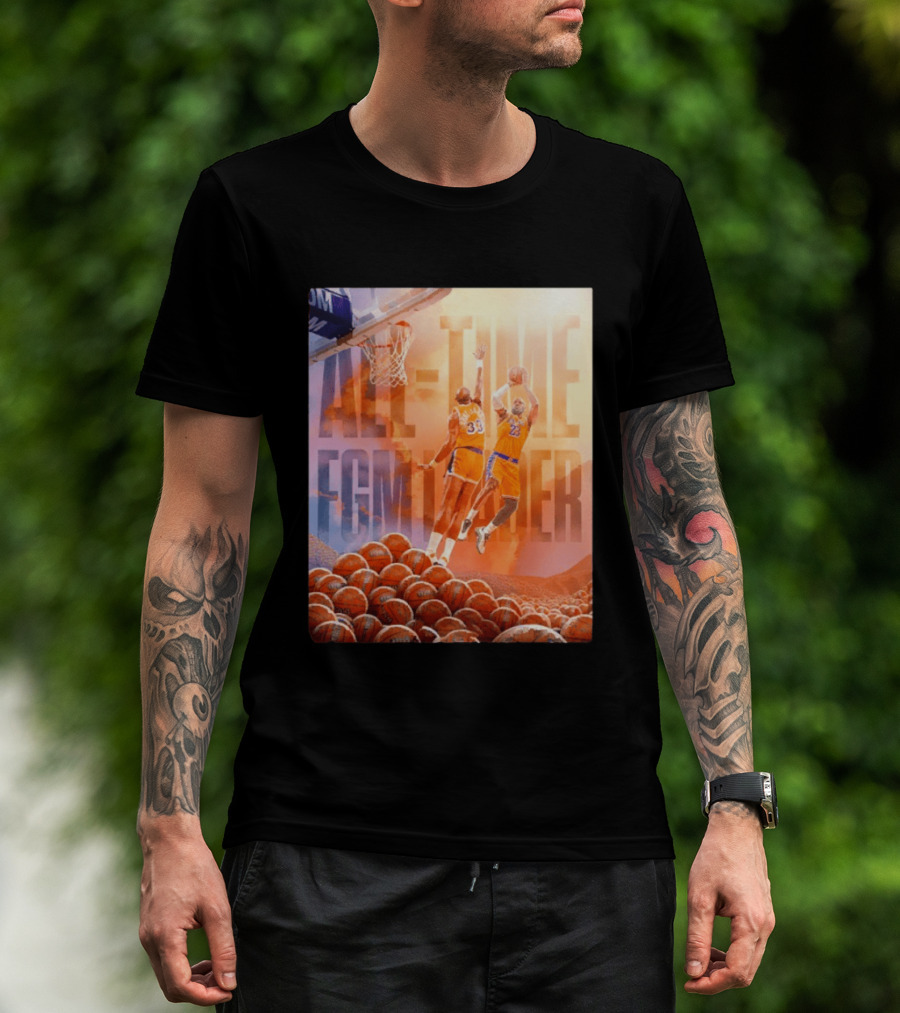 LeBron 23 Surpassing Kareem 33 All Time FGM Leader NBA Basketball T-Shirt