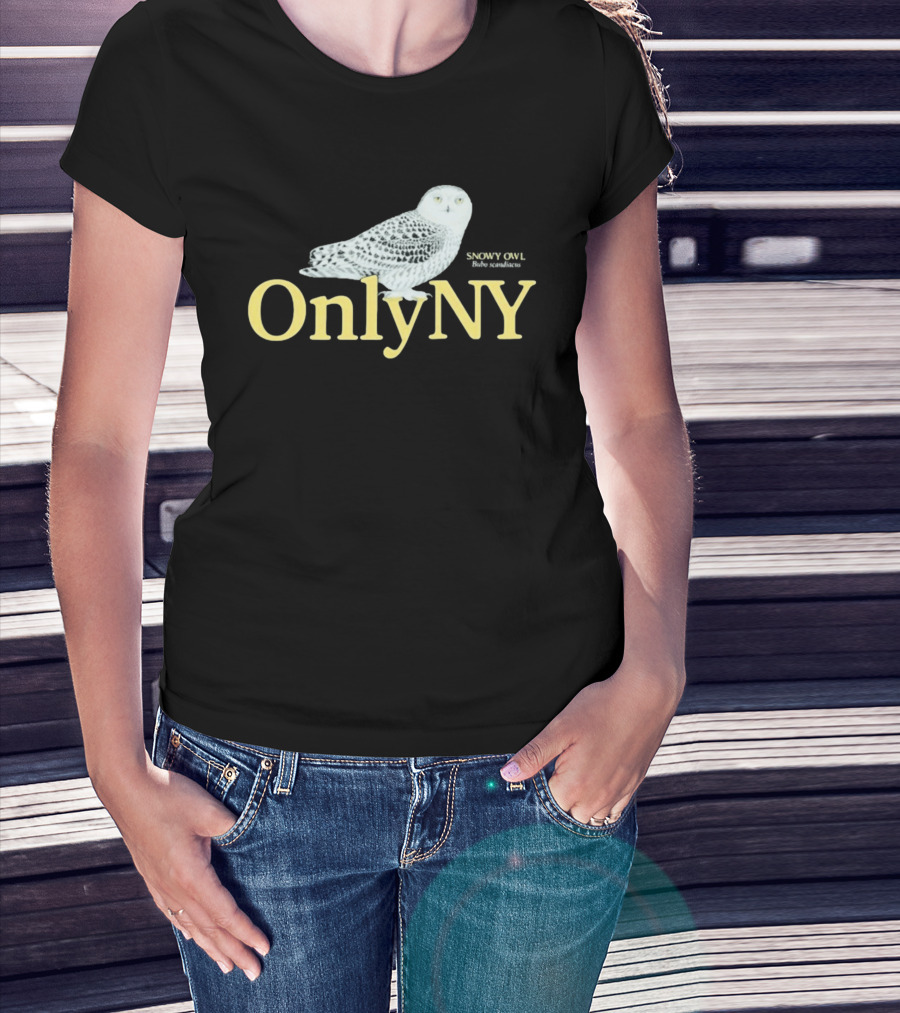 Only NY Snowy Owl Wild Manhattan T-Shirt