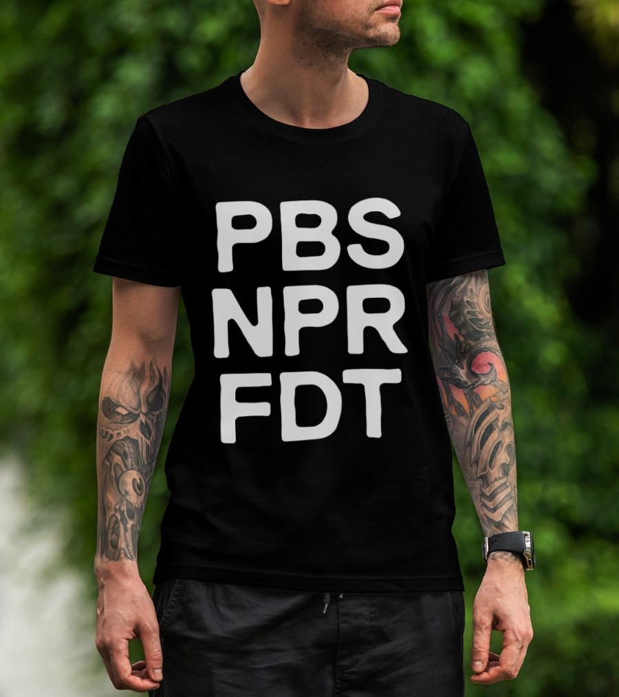 Resist PBS NPR FDT T-Shirt