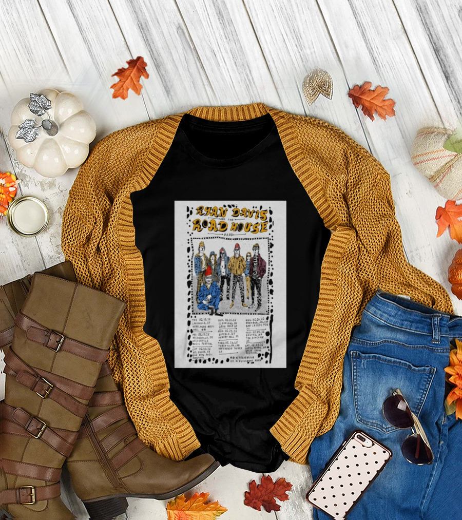 Ryan Davis Road House Band 2026 US Shows Tour Dates T-Shirt