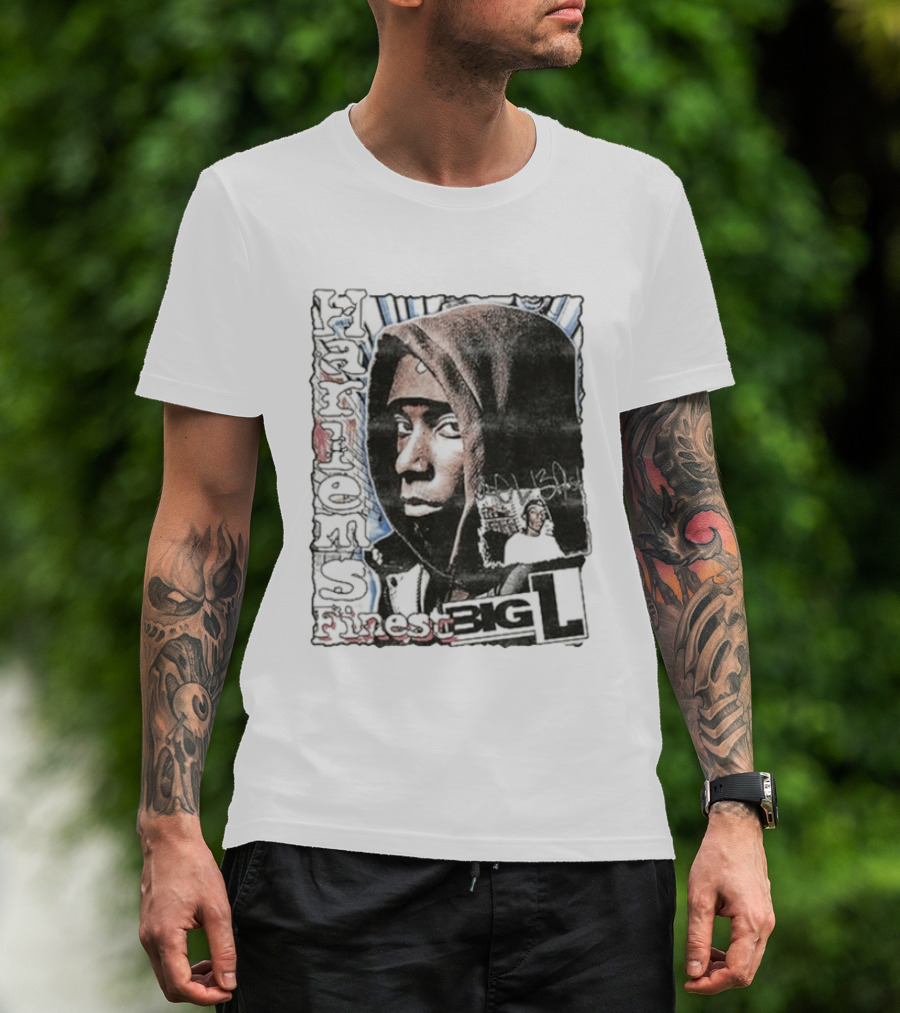 Harlem's Finest Big L Hip Hop Legend T-Shirt