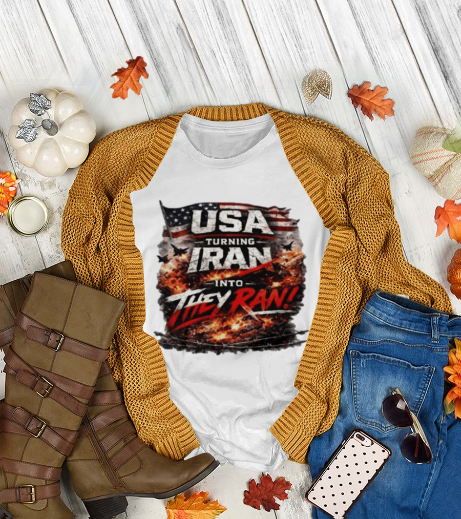 USA turning Iran into they ran T-Shirt