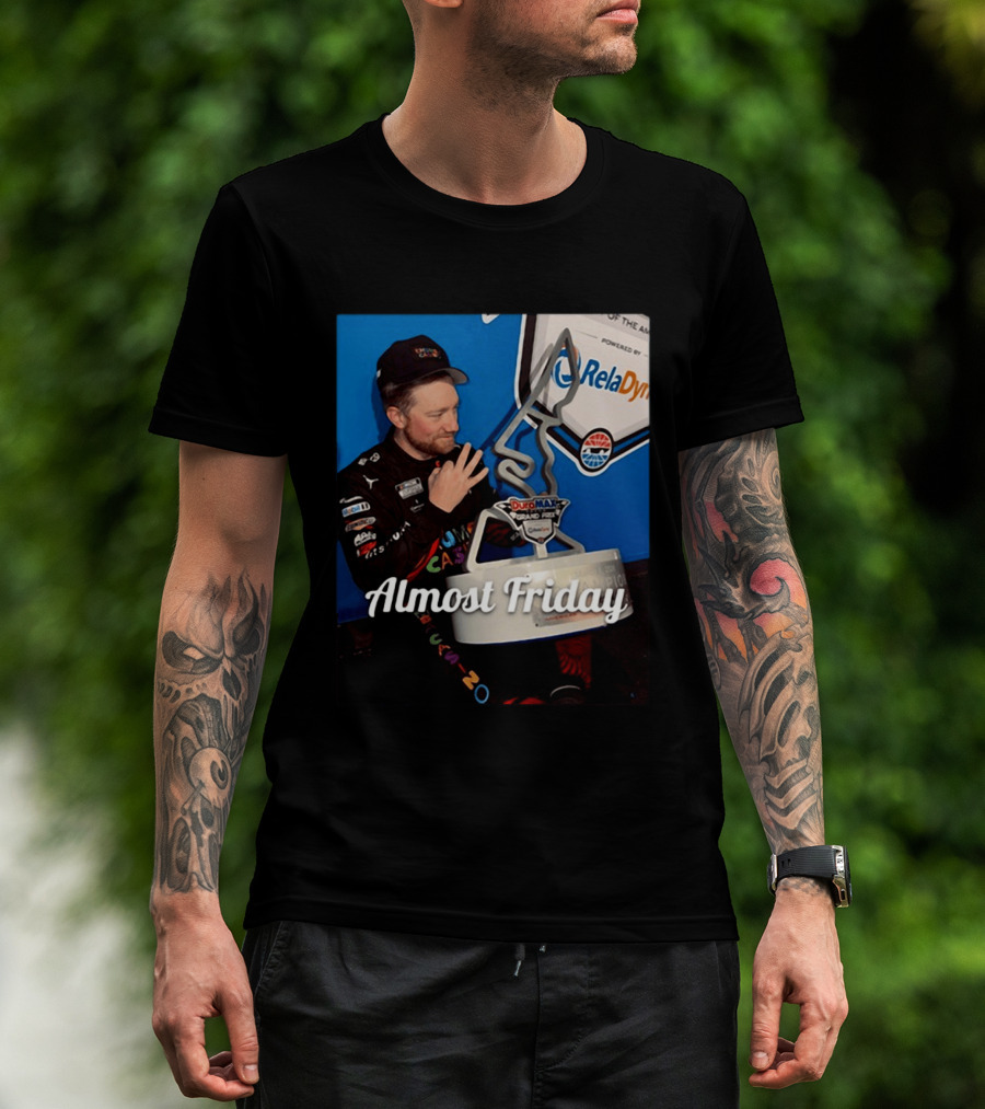 Duro Max Grand Prix Celebration Almost Friday Racing Moment T-Shirt
