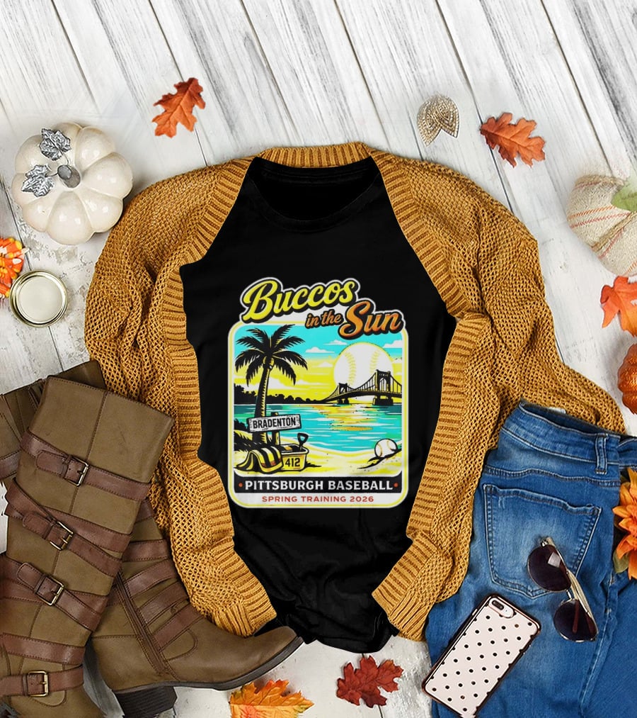 Buccos in the Sun Bradenton Pittsburgh Baseball Spring Training 2026 T-Shirt